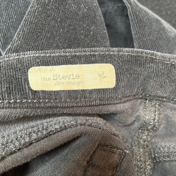 Adriano Goldschmied Black Corduroy Pant - Picture 5 of 6